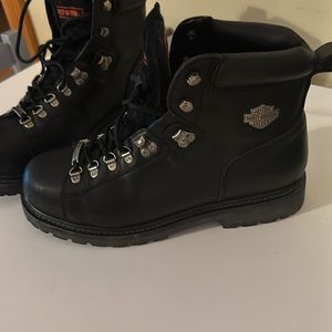 Harley Davidson steel toed leather boots size 11